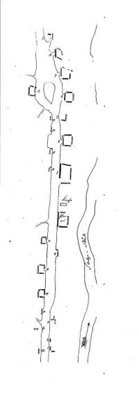 Dorfplan von Arnshagen 1824